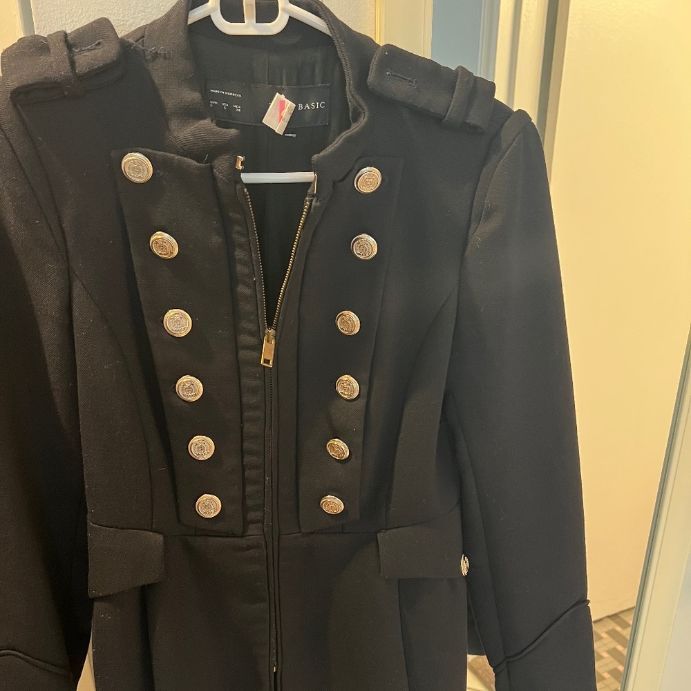 Zara military coat